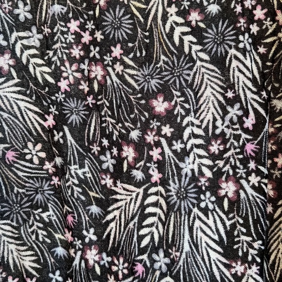 SOLD LOFT Floral Kimono in Dark blue - XS / S - Picture 2 of 5